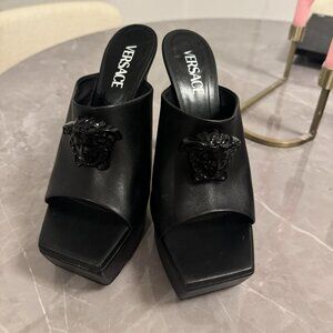Versace Black heels